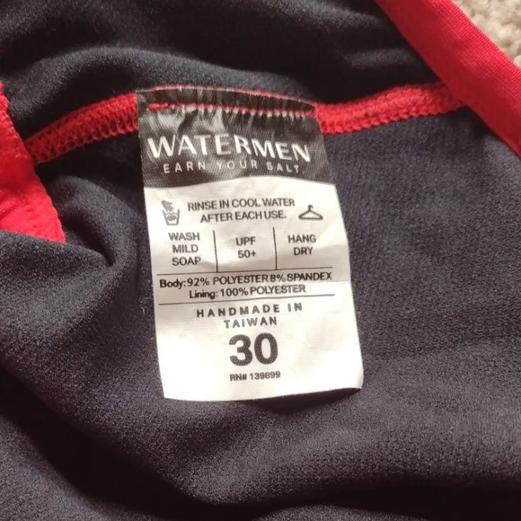 Red Guard Swimsuit - Picture 4 of 4